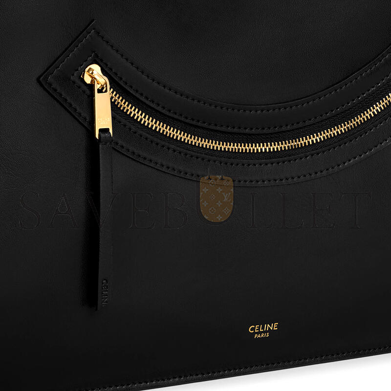 ce1i*e flat cabas new lU*gage in glossy calfskin 123963gw4.38no (44.5*31.5*0.5cm)